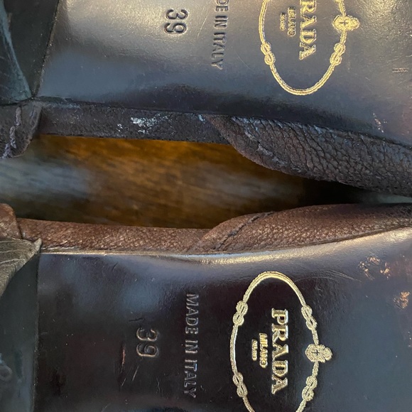 Brown Prada Kitten Heels - size 39 - Picture 6 of 8